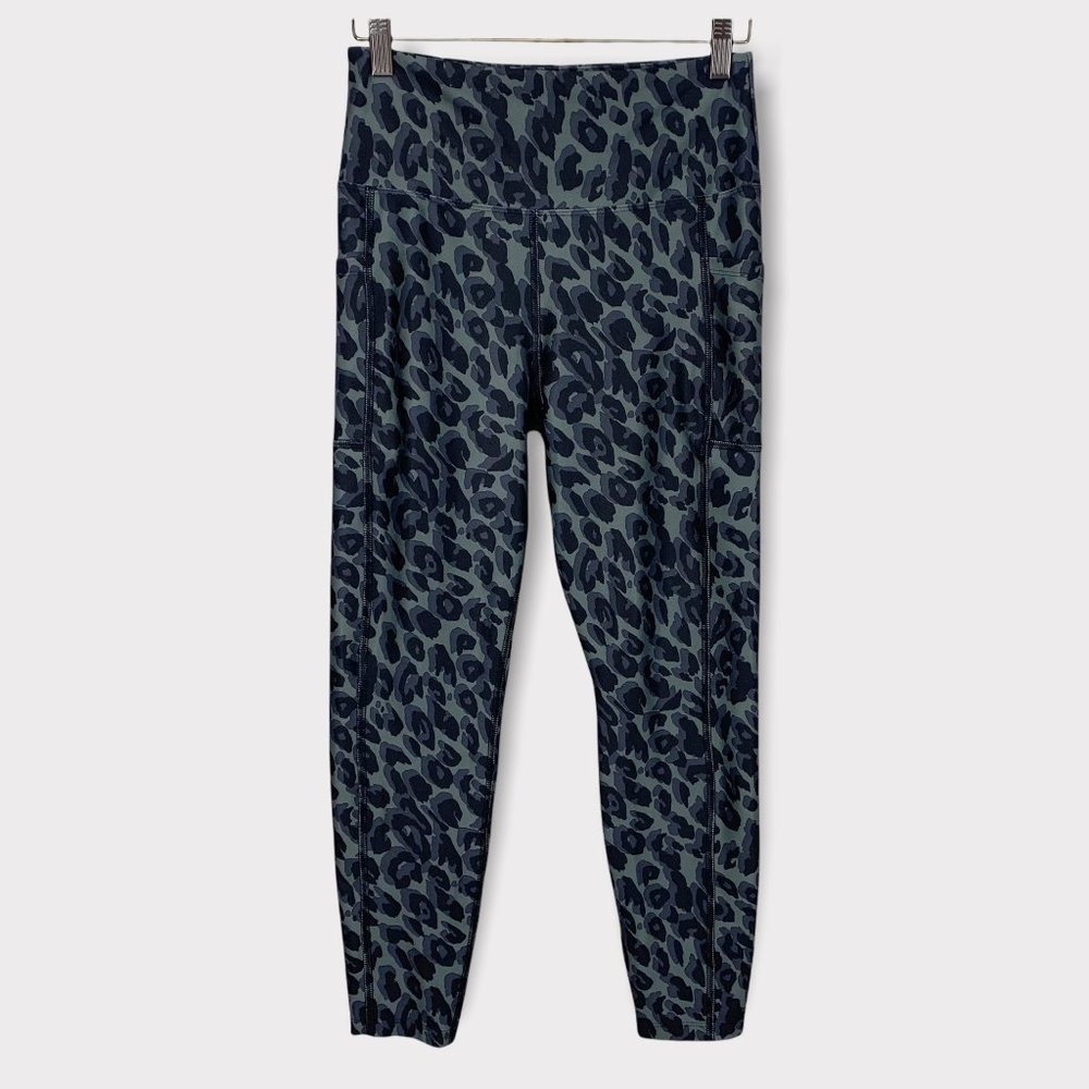 Balance Collection Leopard Print Leggings Medium